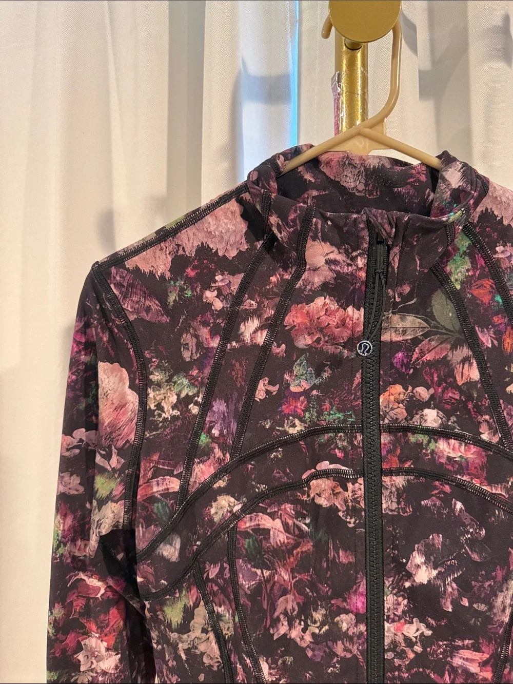 Lululemon Define Jacket Luxtreme Floral Illusion Antique White Multi 6